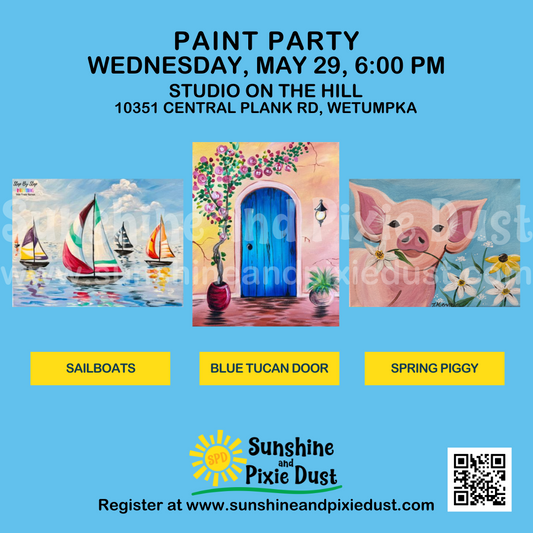05/29/2024 PM 06:00 Paint Party (SPD Studio)