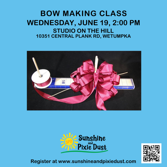 06/19/2024 PM 02:00 Bow Making Class (SPD Studio)