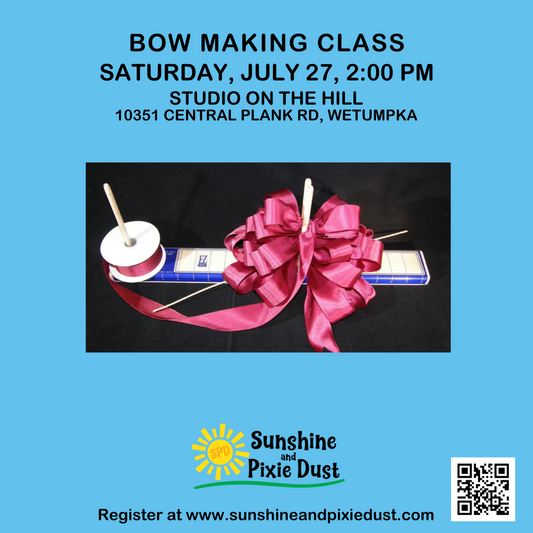 07/27/2024 PM 02:00 Bow Making Class (SPD Studio)