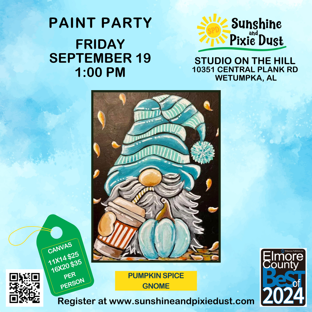 09/19/2025 PM 01:00 Paint Party (SPD Studio)
