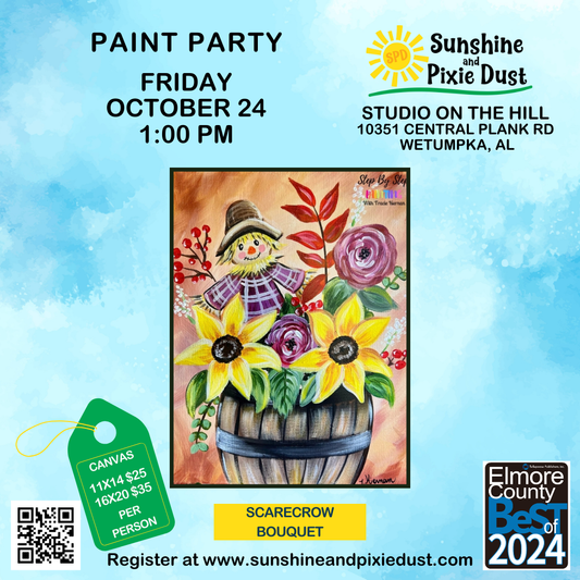 10/24/2025 PM 01:00 Paint Party (SPD Studio)