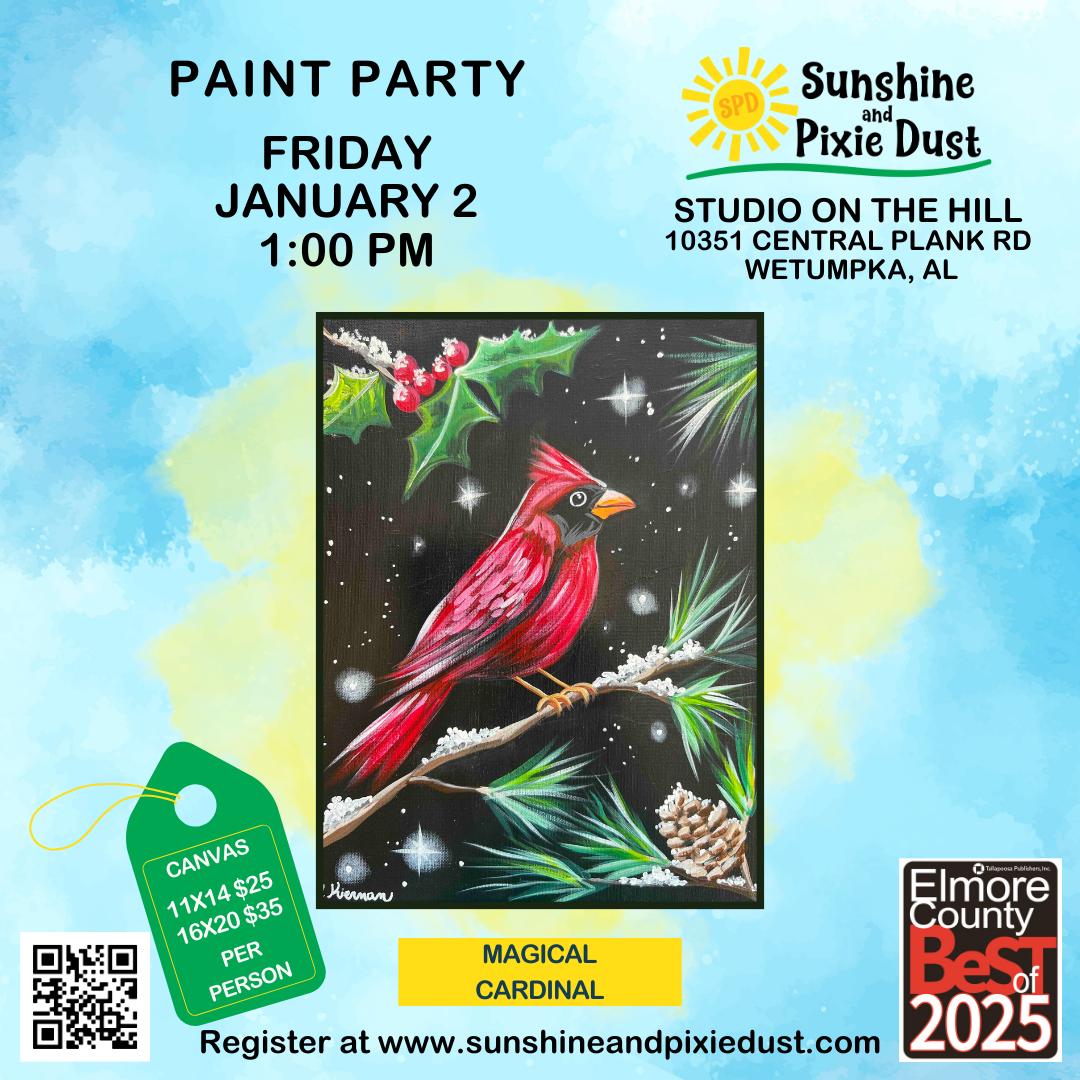 01/02/2026 PM 01:00 Paint Party (SPD Studio)