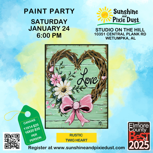 01/24/2026 PM 06:00 Paint Party (SPD Studio)