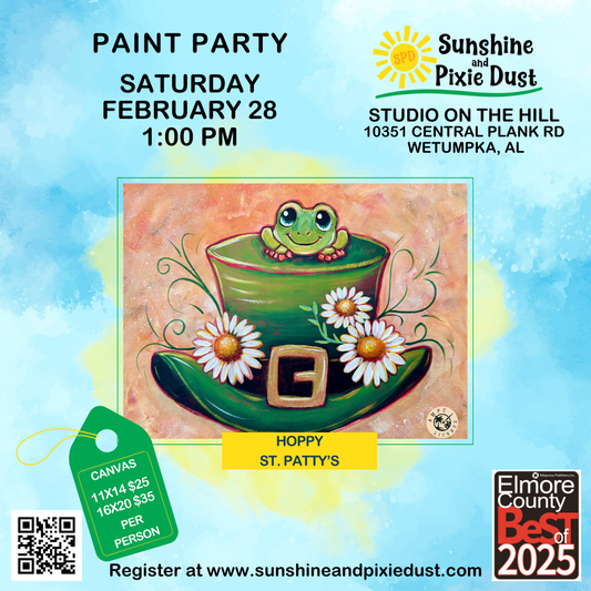 02/28/2026 PM 01:00 Paint Party (SPD Studio)