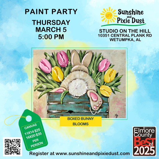 03/05/2026 PM 05:00 Paint Party (SPD Studio)