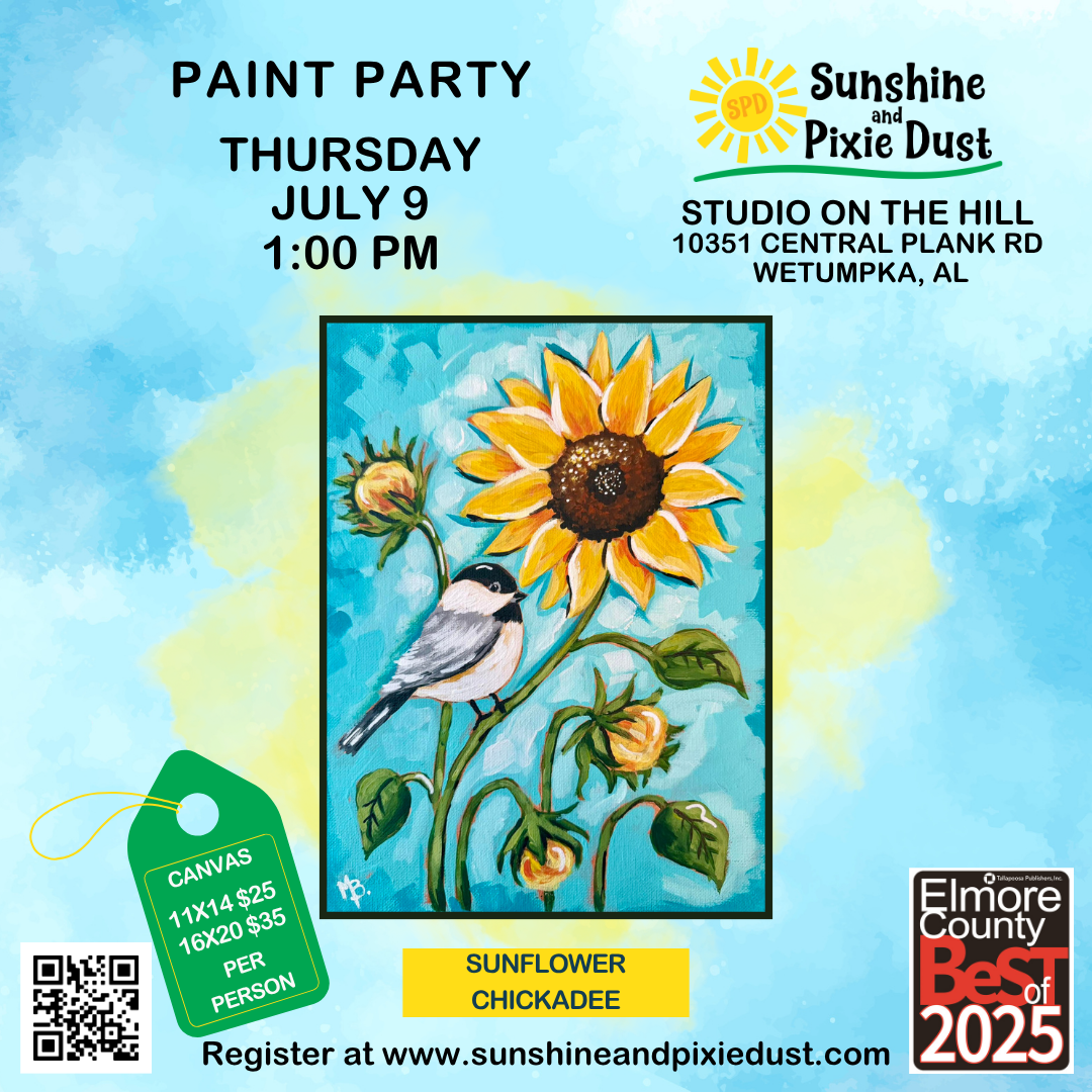 07/09/2026 PM 01:00 Paint Party (SPD Studio)