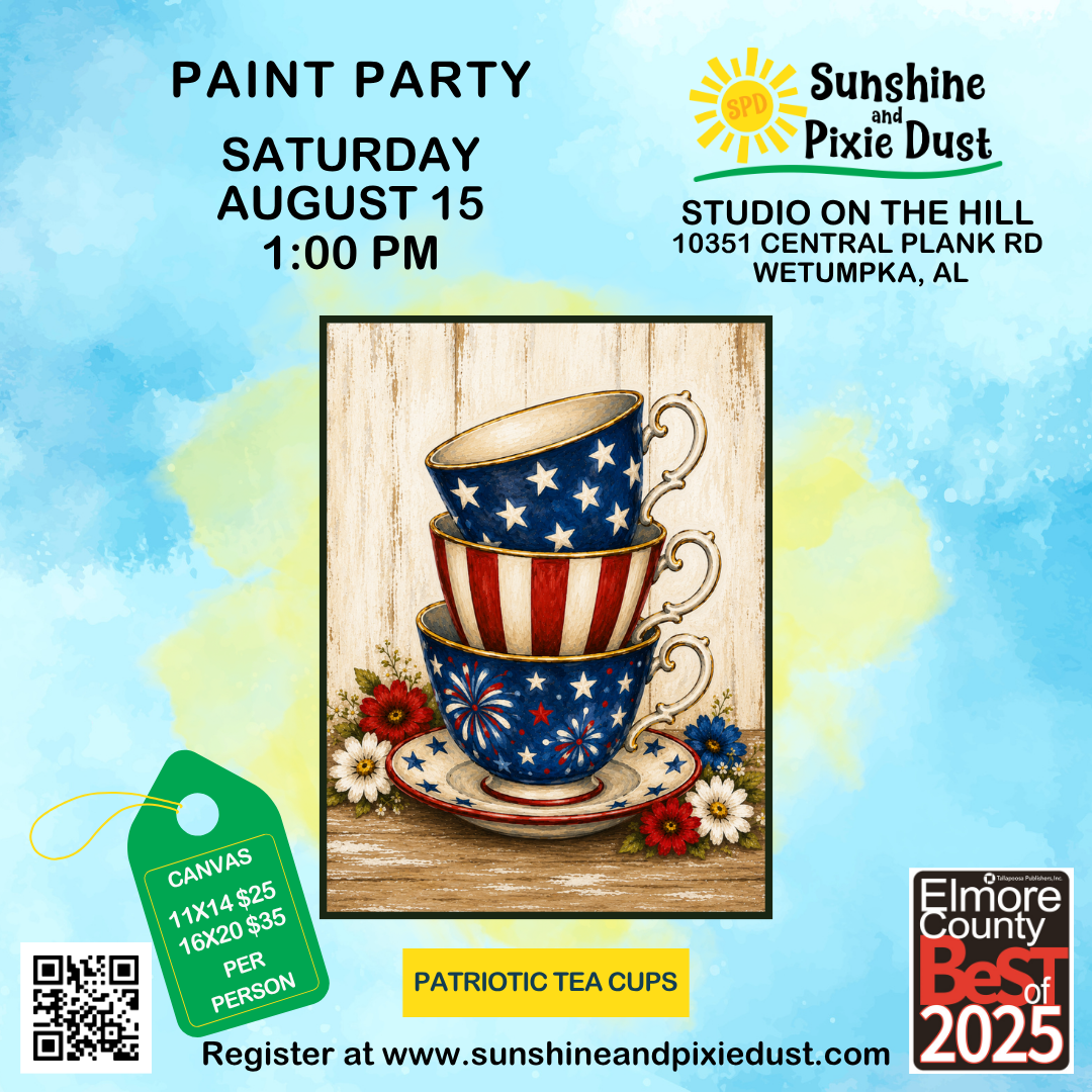 08/15/2026 PM 01:00 Paint Party (SPD Studio)