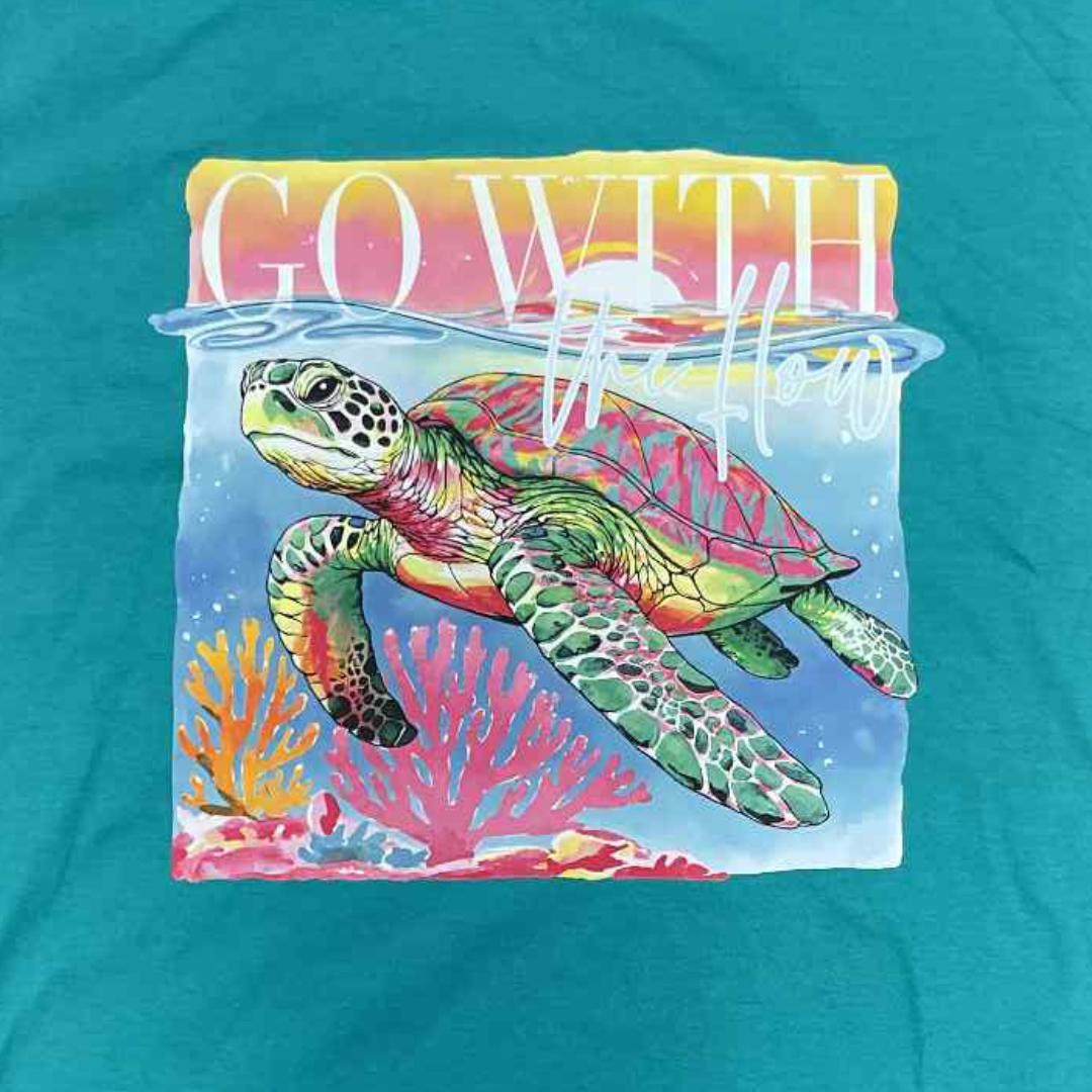 Go with the Flow T-Shirt, Soft Style, Unisex Fit