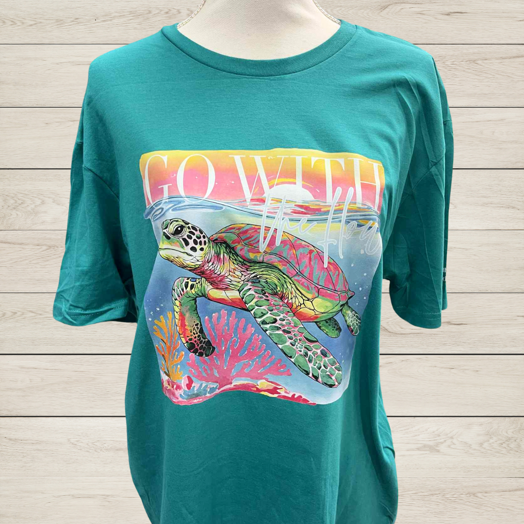 Go with the Flow T-Shirt, Soft Style, Unisex Fit