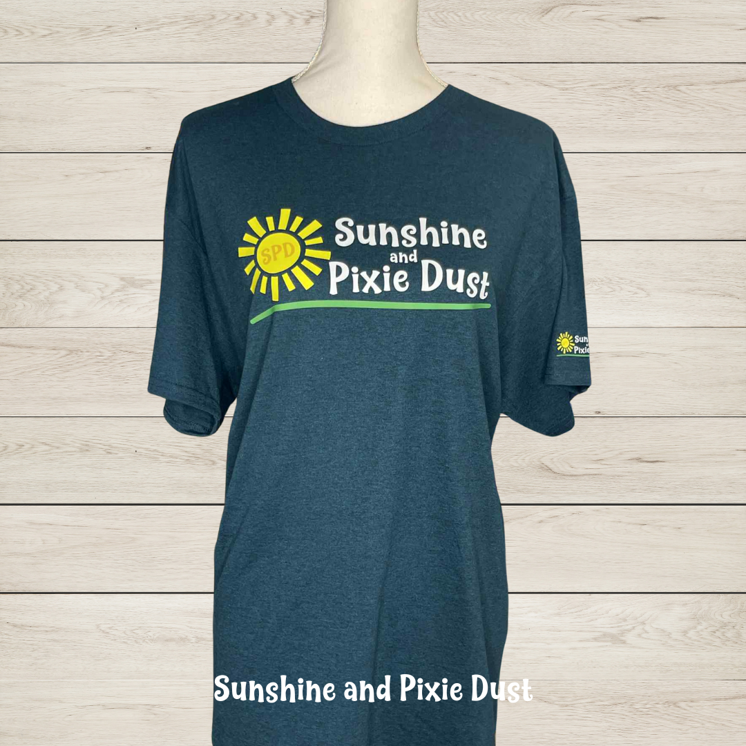 Sunshine and Pixie Dust Midnight T-Shirt, SPD Merch, Heavy Cotton, Unisex Fit