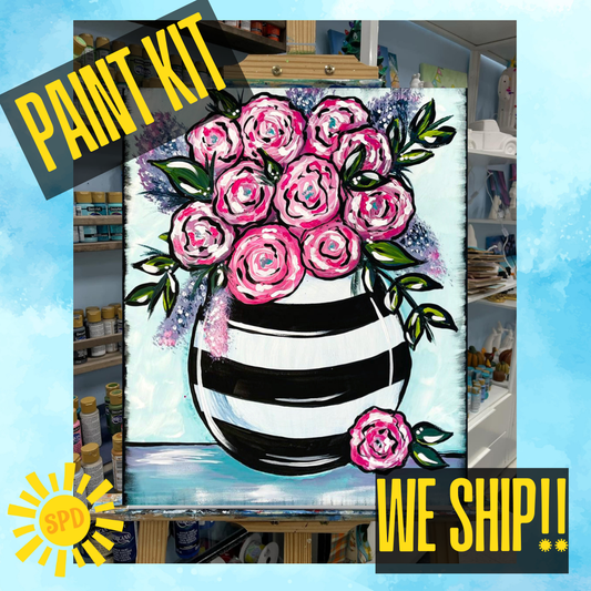 Love Blooms Here Paint Kit