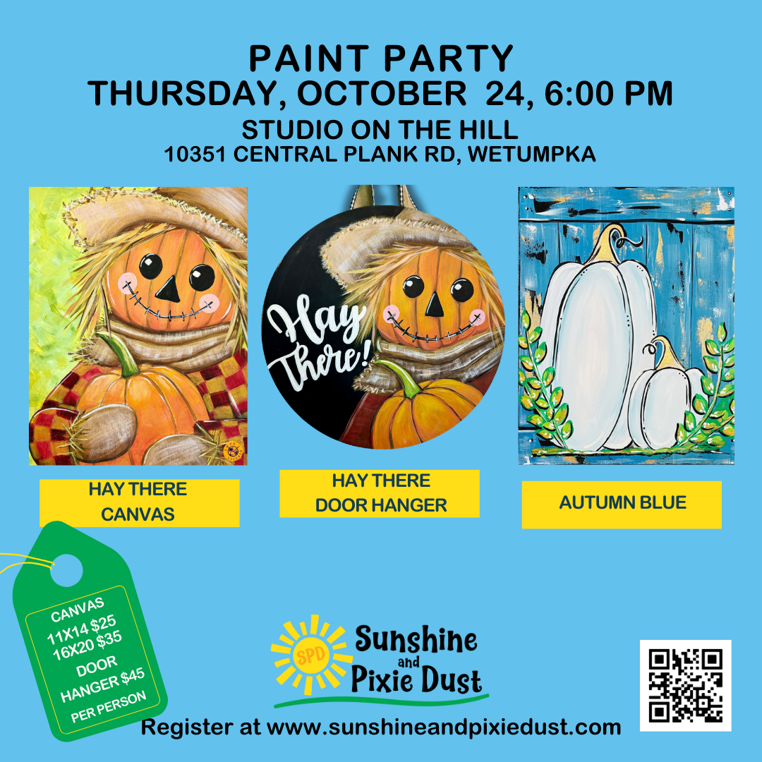 10/24/2024 PM 06:00 Paint Party (SPD Studio)