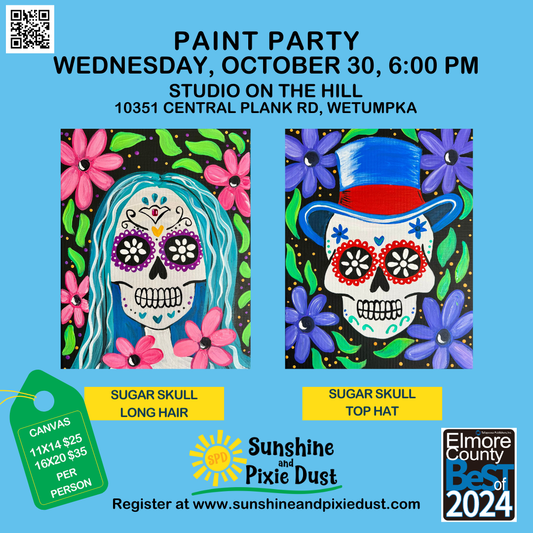 10/30/2024 PM 06:00 Paint Party (SPD Studio)