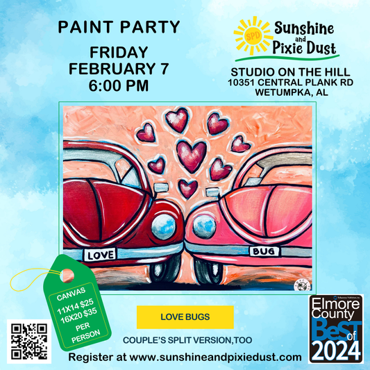 02/07/2025 PM 06:00 Paint Party (SPD Studio)