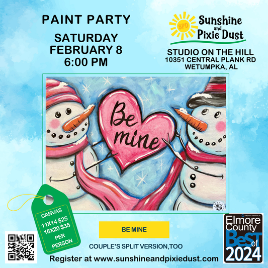 02/08/2025 PM 06:00 Paint Party (SPD Studio)