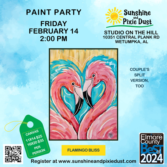 02/14/2025 PM 02:00 Paint Party (SPD Studio)