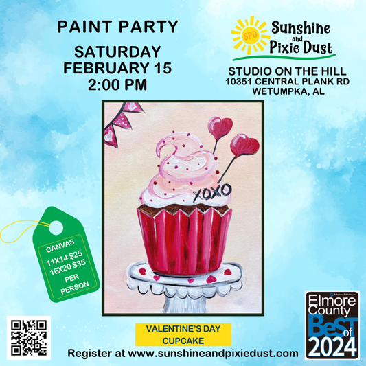 02/15/2025 PM 02:00 Paint Party (SPD Studio)