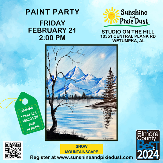 02/21/2025 PM 02:00 Paint Party (SPD Studio)