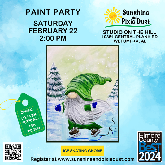 02/22/2025 PM 02:00 Paint Party (SPD Studio)