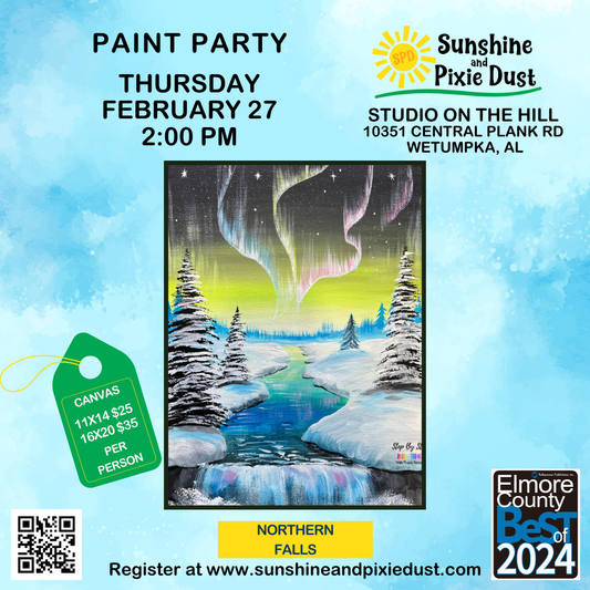 02/27/2025 PM 02:00 Paint Party (SPD Studio)