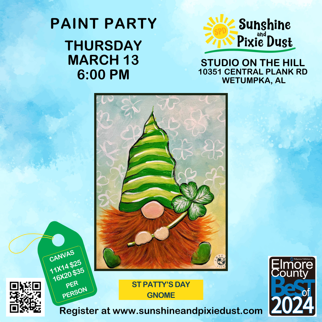 03/13/2025 PM 06:00 Paint Party (SPD Studio)