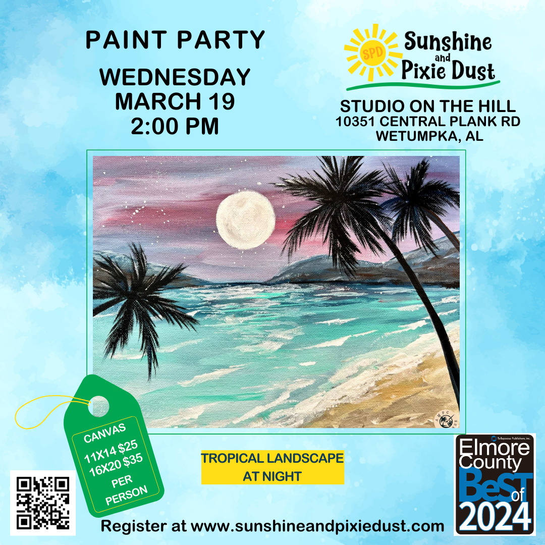 03/19/2025 PM 02:00 Paint Party (SPD Studio)