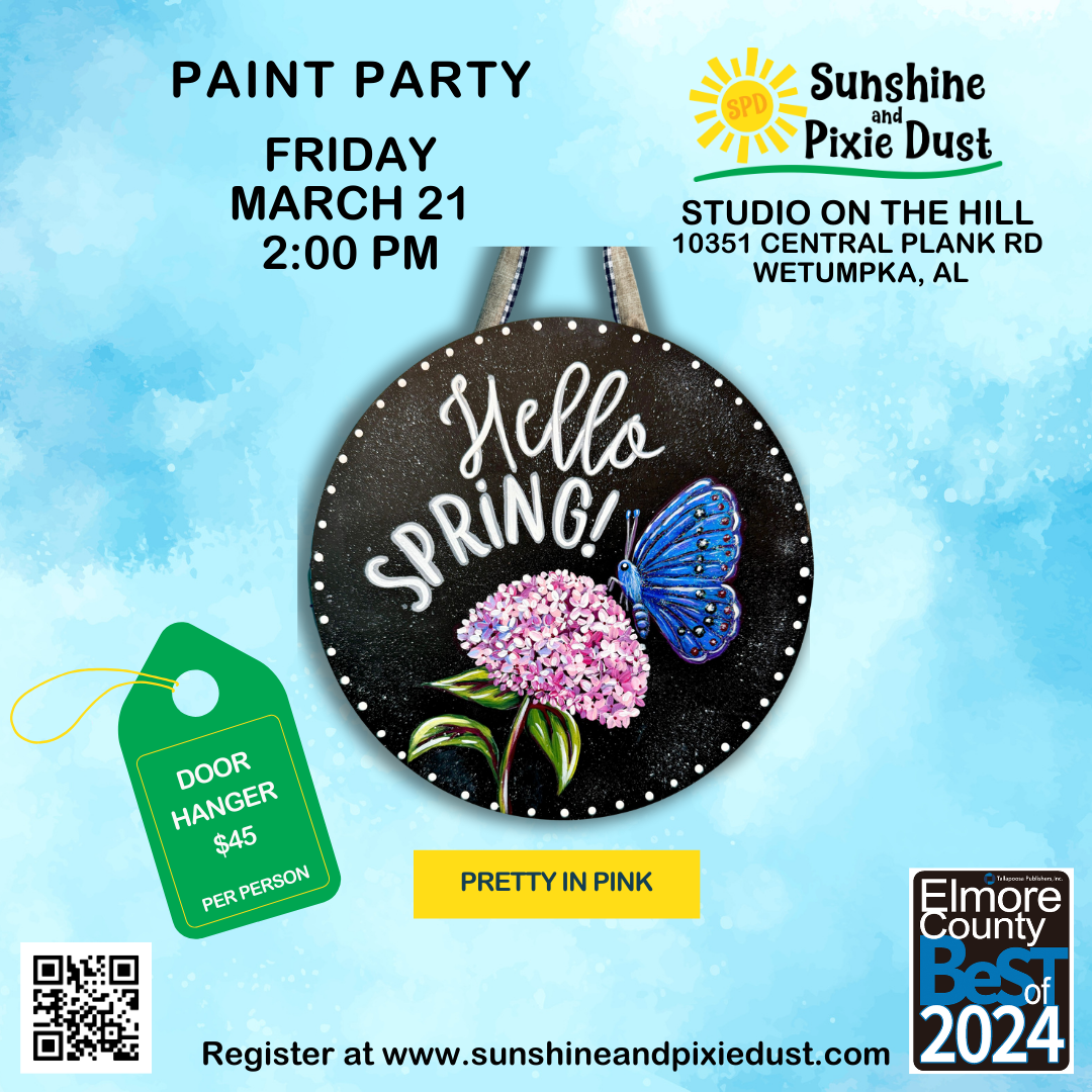 03/21/2025 PM 02:00 Paint Party (SPD Studio)