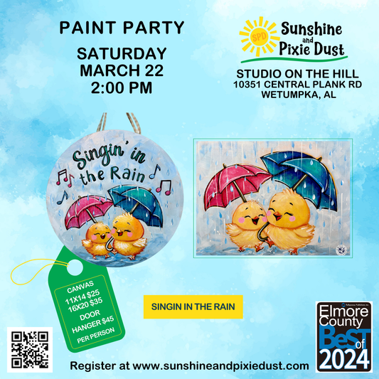 03/22/2025 PM 02:00 Paint Party (SPD Studio)