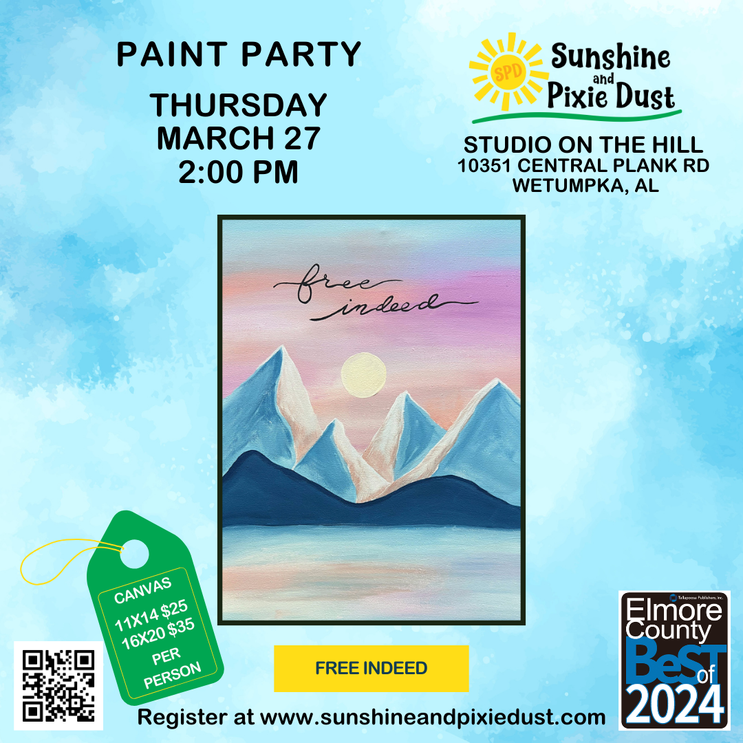 03/27/2025 PM 02:00 Paint Party (SPD Studio)