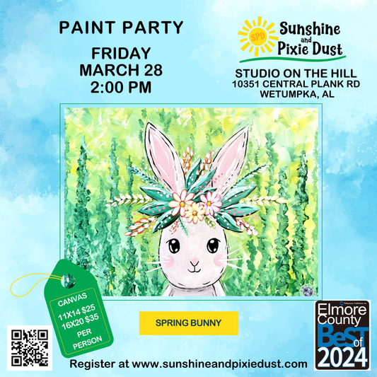 03/28/2025 PM 02:00 Paint Party (SPD Studio)