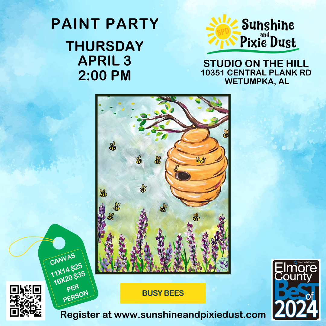 04/03/2025 PM 02:00 Paint Party (SPD Studio)