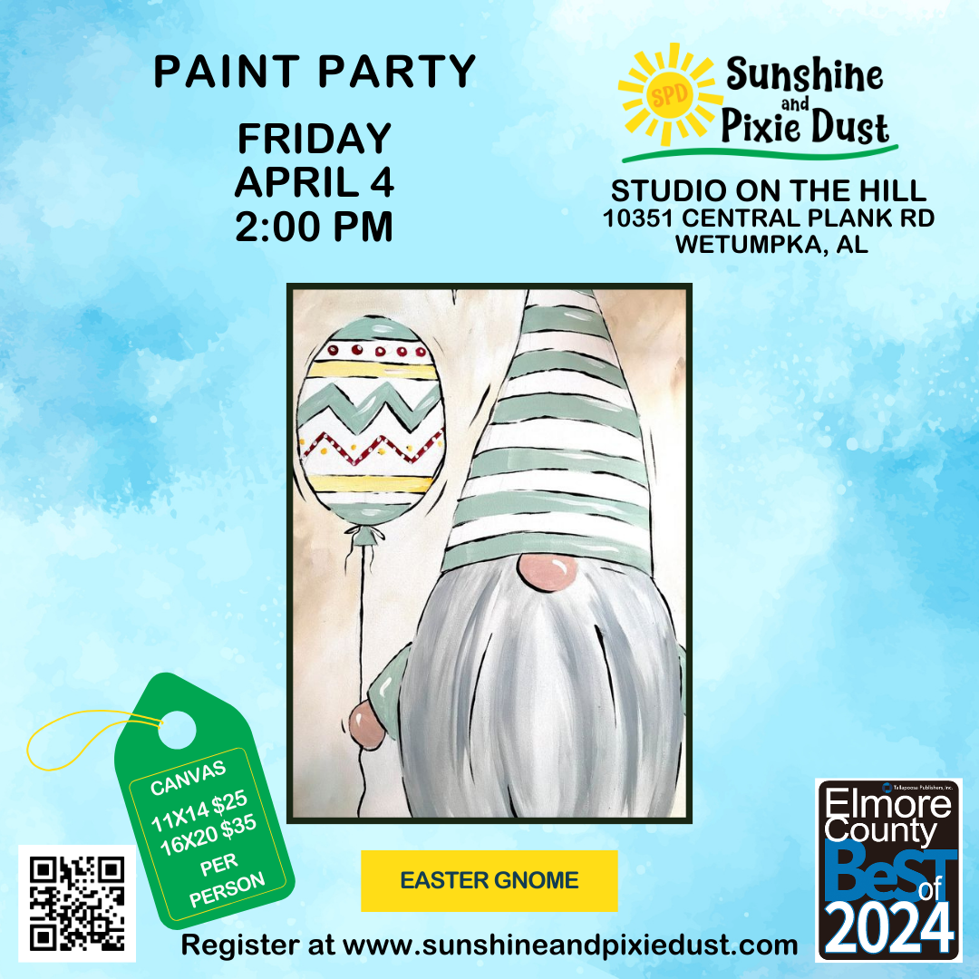 04/04/2025 PM 02:00 Paint Party (SPD Studio)