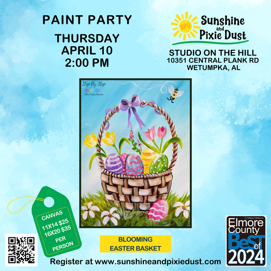 04/10/2025 PM 02:00 Paint Party (SPD Studio)