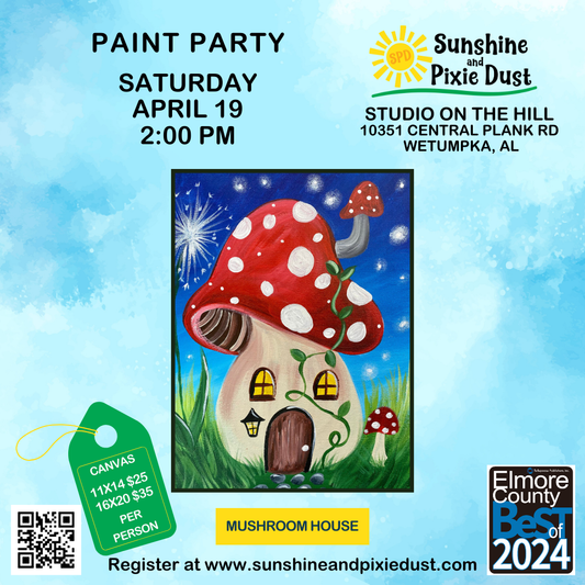 04/19/2025 PM 02:00 Paint Party (SPD Studio)