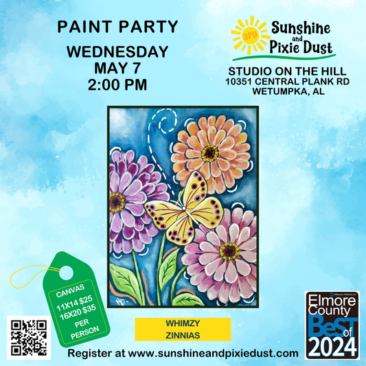 05/07/2025 PM 02:00 Paint Party (SPD Studio)