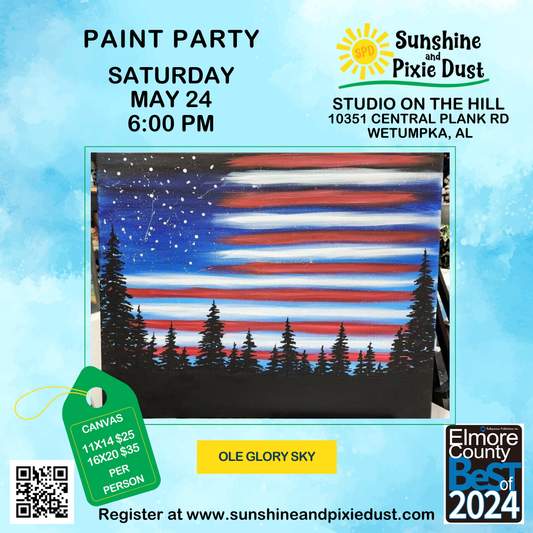 05/24/2025 PM 06:00 Paint Party (SPD Studio)