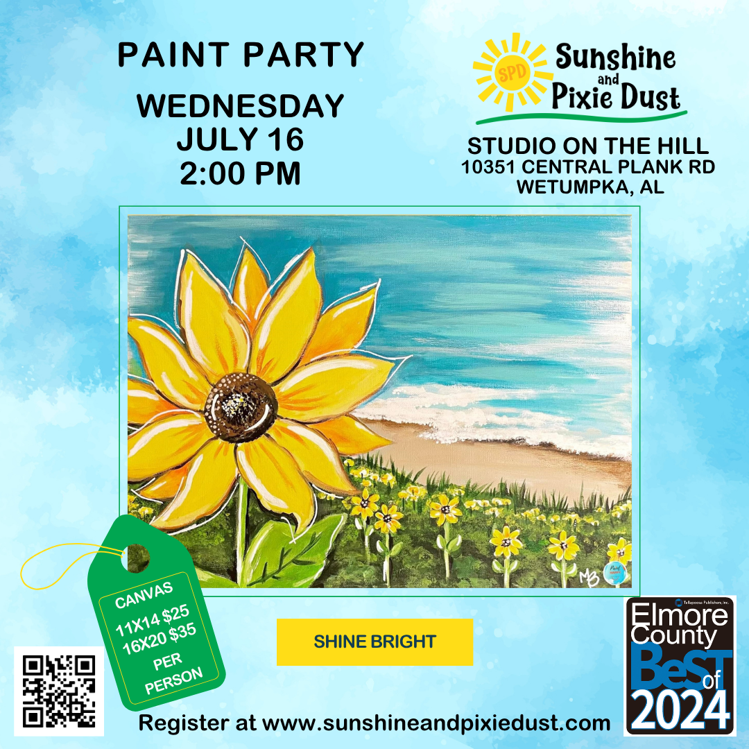 07/16/2025 PM 02:00 Paint Party (SPD Studio)