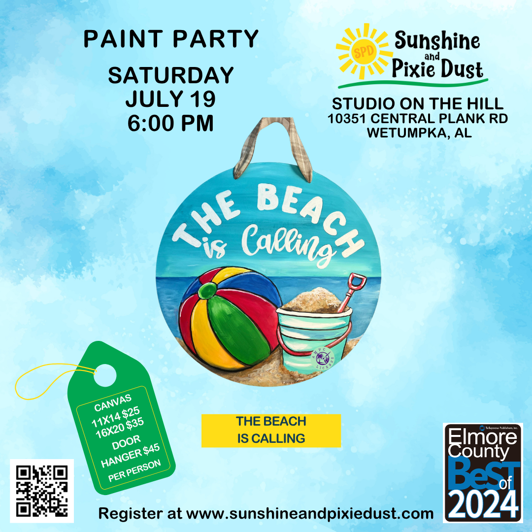 07/19/2025 PM 06:00 Paint Party (SPD Studio)