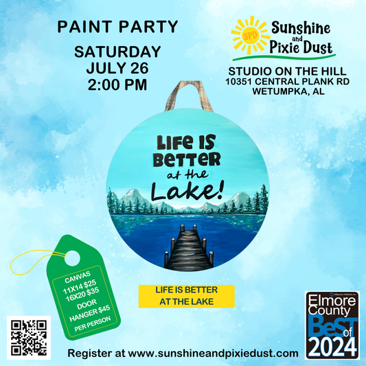 07/26/2025 PM 02:00 Paint Party (SPD Studio)