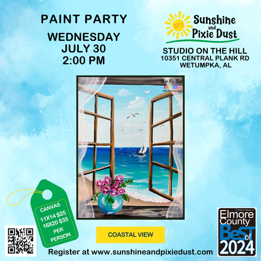 07/30/2025 PM 02:00 Paint Party (SPD Studio)