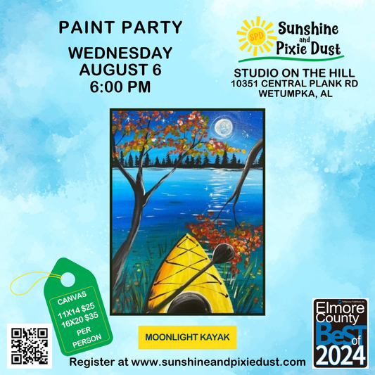 08/06/2025 PM 06:00 Paint Party (SPD Studio)