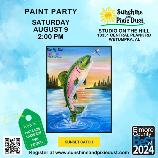 08/09/2025 PM 02:00 Paint Party (SPD Studio)