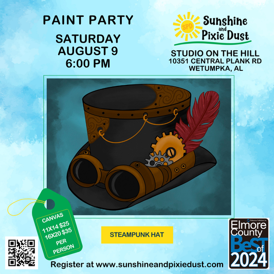 08/09/2025 PM 06:00 Paint Party (SPD Studio)