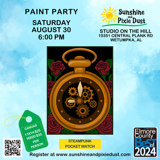 08/30/2025 PM 06:00 Paint Party (SPD Studio)