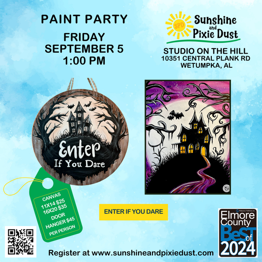 09/05/2025 PM 01:00 Paint Party (SPD Studio)