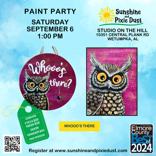 09/06/2025 PM 01:00 Paint Party (SPD Studio)
