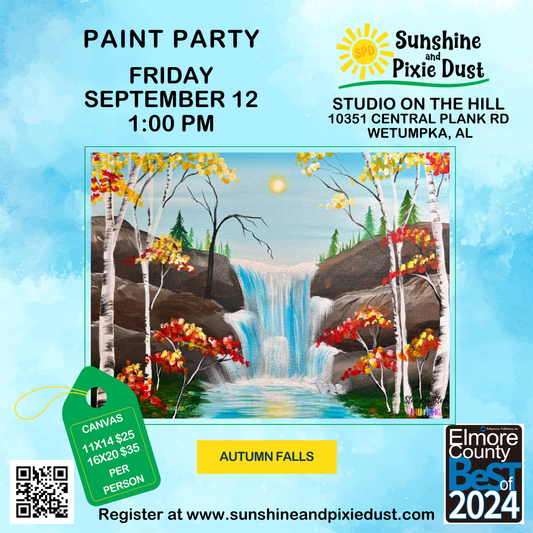 09/12/2025 PM 01:00 Paint Party (SPD Studio)