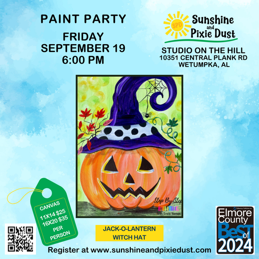 09/19/2025 PM 06:00 Paint Party (SPD Studio)