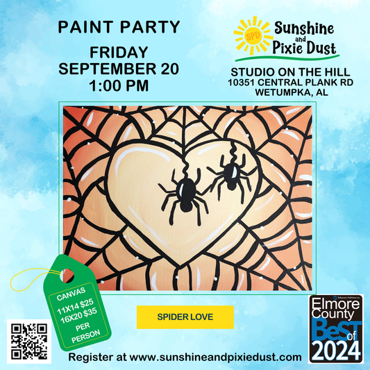 09/20/2025 PM 01:00 Paint Party (SPD Studio)