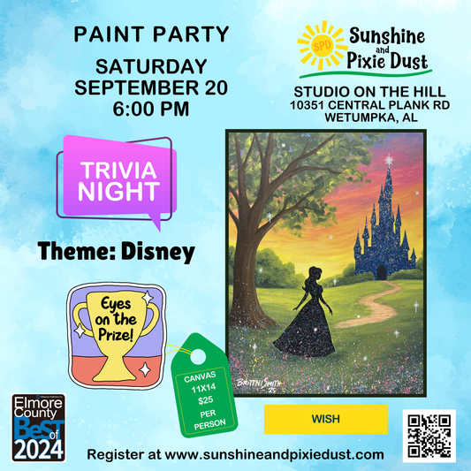 09/20/2025 PM 01:00 Trivia Night Paint Party (SPD Studio)